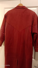 Load image into Gallery viewer, Ladie's G-III Vintage Leather Trench Coat