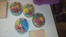 Load image into Gallery viewer, Ginger and Lime Time Butterfly face soap.