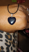 Load image into Gallery viewer, Healing Crystal Heart necklace