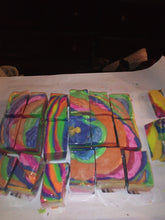 Load image into Gallery viewer, Light and Shadow soap 2020. Almond scent.