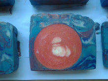 Load image into Gallery viewer, Sunset swirl soap
