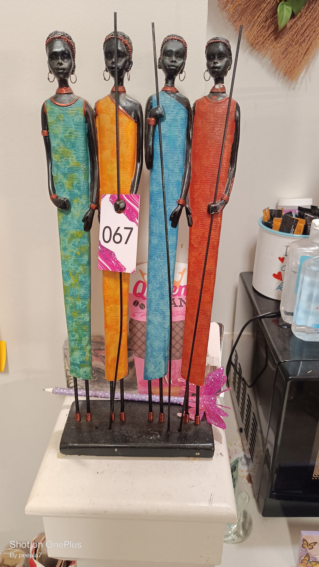 Massai Warrior Women figurine