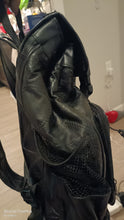 Load image into Gallery viewer, Patchwork Leather backpack.
