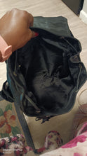Load image into Gallery viewer, Patchwork Leather backpack.
