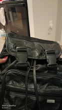 Load image into Gallery viewer, Patchwork Leather backpack.
